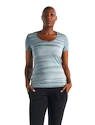 Damen T-Shirt Icebreaker  Tech Lite SS Scoop 1000 Lines M