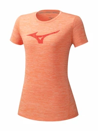 Damen T-Shirt Mizuno Core RB Graphic Tee orange