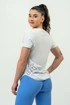 Damen T-Shirt Nebbia  FIT Activewear Functional T-shirt with Short Sleeves white