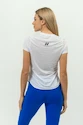 Damen T-Shirt Nebbia  FIT Activewear T-Shirt “Airy” with Reflective Logo white