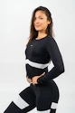 Damen T-Shirt Nebbia True Hero Long Sleeve Sporty Top black L