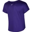 Damen T-Shirt Nike  Swoosh Run Top SS Purple