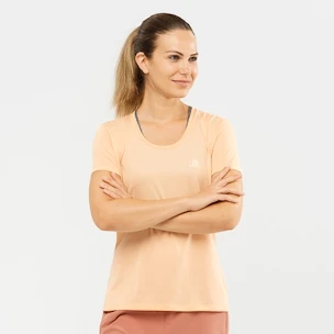 Damen T-Shirt Salomon  Agile SS Tee W Almond XS