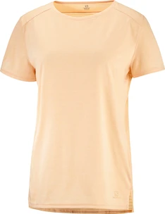 Damen T-Shirt Salomon  Outline Summer SS Tee Apricot Ice