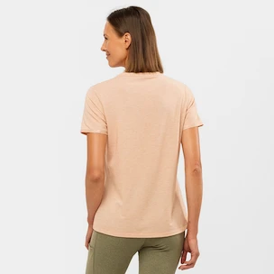 Damen T-Shirt Salomon  Sntial Tencel SS Tee Sirocco L