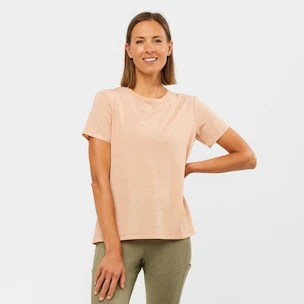 Damen T-Shirt Salomon  Sntial Tencel SS Tee Sirocco L