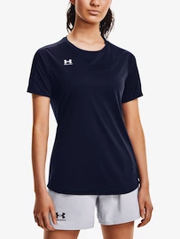 Damen T-Shirt Under Armour Challenger SS Training Top-NVY