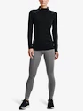 Damen T-Shirt Under Armour ColdGear Authentics Mockneck-BLK