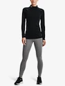 Damen T-Shirt Under Armour ColdGear Authentics Mockneck-BLK