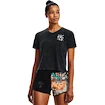 Damen T-Shirt Under Armour  Destroy All Miles Tee II-BLK