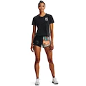 Damen T-Shirt Under Armour  Destroy All Miles Tee II-BLK