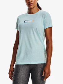 Damen T-Shirt Under Armour GRADIENT PILL SS-BLU