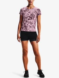 Damen T-Shirt Under Armour  Iso-Chill 200 Print SS-PNK