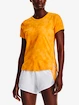 Damen T-Shirt Under Armour  Iso-Chill Run SS I-YLW