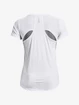 Damen T-Shirt Under Armour  IsoChill Run Laser Tee-WHT