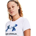 Damen T-Shirt Under Armour  Live Sportstyle Graphic SSC White