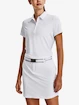 Damen T-Shirt Under Armour  Playoff SS Polo-WHT