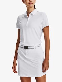 Damen T-Shirt Under Armour Playoff SS Polo-WHT