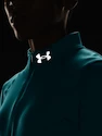 Damen T-Shirt Under Armour  Qualifier Run 2.0 1/2 Zip-BLU