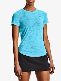 Damen T-Shirt Under Armour Run Trail Tee-BLU