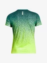 Damen T-Shirt Under Armour  Rush Cicada Shortsleeve-GRN