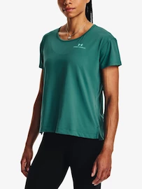 Damen T-Shirt Under Armour Rush Energy SS-GRN