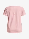 Damen T-Shirt Under Armour  Rush Energy SS-PNK