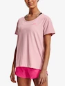 Damen T-Shirt Under Armour  Rush Energy SS-PNK