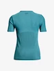 Damen T-Shirt Under Armour  Rush Seamless SS-BLU