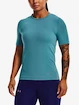 Damen T-Shirt Under Armour  Rush Seamless SS-BLU