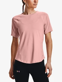 Damen T-Shirt Under Armour Rush SS-PNK