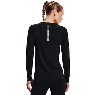 Damen T-Shirt Under Armour  Seamless Run LS-BLK