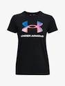 Damen T-Shirt Under Armour  SPORTSTYLE LOGO SS-BLK