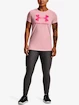 Damen T-Shirt Under Armour  SPORTSTYLE LOGO SS-PNK