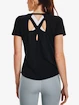 Damen T-Shirt Under Armour  Streaker Deco Diamond SS-BLK