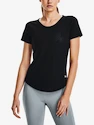 Damen T-Shirt Under Armour  Streaker Deco Diamond SS-BLK S