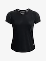 Damen T-Shirt Under Armour  Streaker Jacquard Tee-BLK