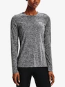 Damen T-Shirt Under Armour  Tech LS Crew Twist-BLK