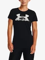 Damen T-Shirt Under Armour  Tech Solid Script SSC-BLK