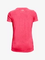 Damen T-Shirt Under Armour  Tech SSC - Twist-PNK