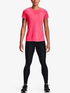 Damen T-Shirt Under Armour  Tech SSC - Twist-PNK