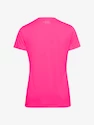 Damen T-Shirt Under Armour  Tech SSV - Solid-PNK