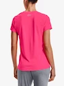 Damen T-Shirt Under Armour  Tech SSV - Solid-PNK