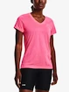 Damen T-Shirt Under Armour  Tech SSV - Twist-PNK XS