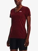 Damen T-Shirt Under Armour  Tech SSV - Twist-RED XS