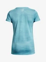 Damen T-Shirt Under Armour  Tech Tiger SSC-BLU