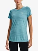 Damen T-Shirt Under Armour  Tech Tiger SSC-BLU S