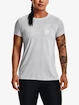 Damen T-Shirt Under Armour  Tech Twist BL Gel SSC-GRY