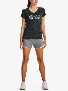 Damen T-Shirt Under Armour  Tech Twist Graphic SSV-BLK