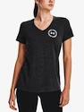 Damen T-Shirt Under Armour  Tech Twist LC Crest SSV-BLK XS